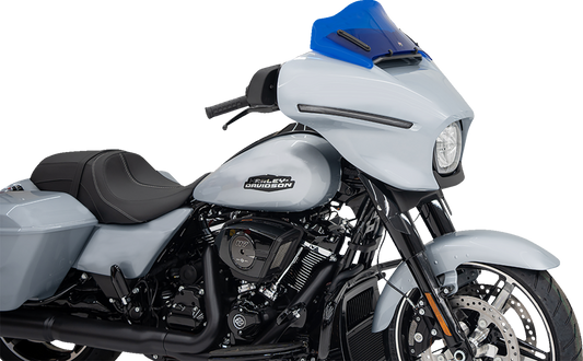 Klock Werks Kolor Flare 8" Blue Windshield fits 2023-2025 Harley Street Glide