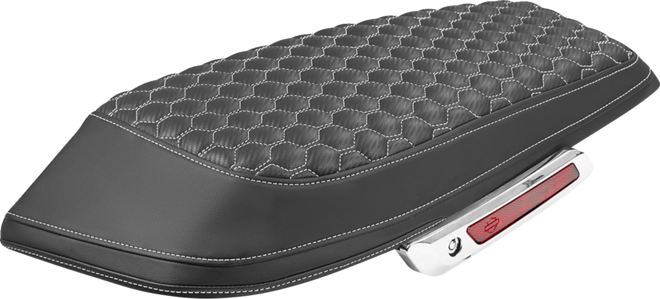 Saddlemen White Carbon Honeycomb Saddlebag Lid Covers for 2023-26 Harley Touring