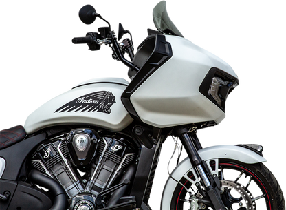 Klock Werks Flare 11" Tinted Fairing Windshield fits 2020-2023 Indian Challenger