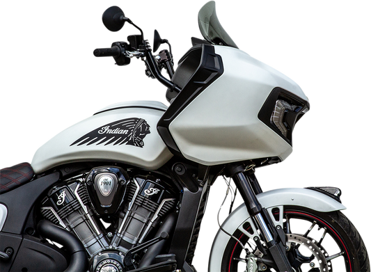 Klock Werks Flare 11" Tinted Fairing Windshield fits 2020-2023 Indian Challenger