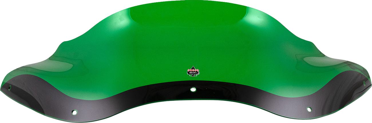 Klock Werks 8" Green Flare Windshield 1998-2013 fits Harley Touring Road Glide