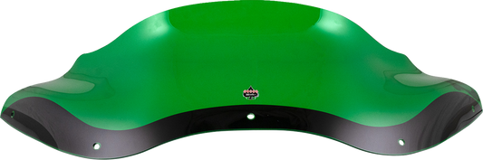 Klock Werks 8" Green Flare Windshield 1998-2013 fits Harley Touring Road Glide