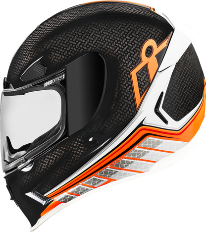 Icon Airframe Pro Red Hyperstrike Carbon Full Face Adult Motorcycle Helmet