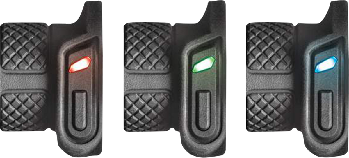 Koso Titan II Heated TBW Handlebar Grips for 2023-2026 Harley Touring Softail