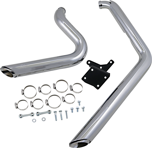 Vance & Hines Shortshots Staggered Exhaust fits 1991-2005 Harley Dyna Models