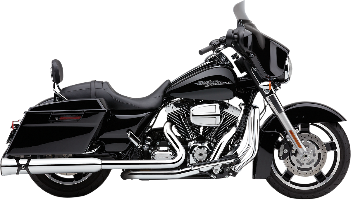 Cobra Race Pro Motorcycle Slip On Mufflers 95-16 Harley Touring FLHR FLHX FLHT