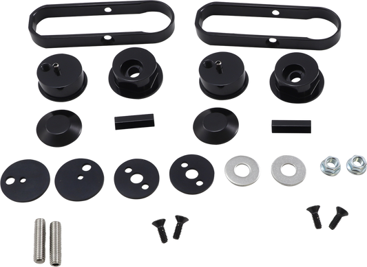 Kuryakyn Adjustable Fairing Drop Mirror Mounts 2014-2021 Harley Touring Models