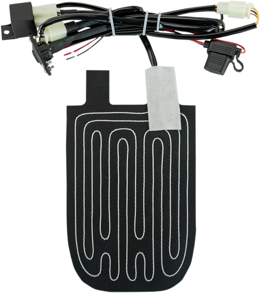 Saddlemen Universal Small Neoprene Motorcycle Seat Heater for Harley Davidson