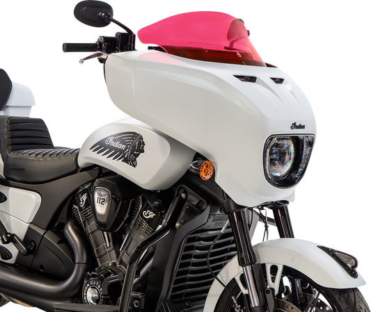 Klock Werks 9" Pink Ice Flare Windshield fits 2025-2026 Indian Powerplus Models