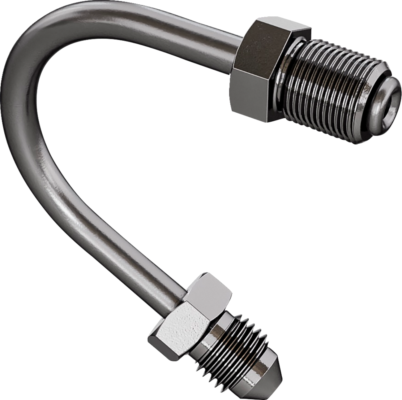 Goodridge Universal Steel 150° AN3 Brake Line Banjo Adapter Fitting for Harley