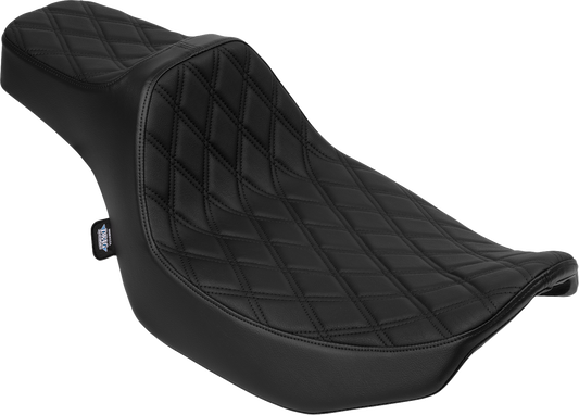 Drag Specialties Extended Reach Predator III Seat for 2023-2025 Harley Touring