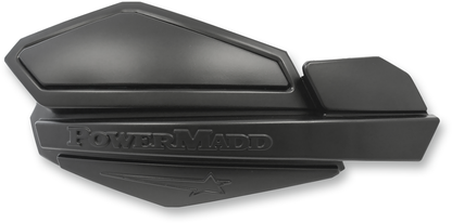 Powermadd Black Handlebar Hand Guard Kit 96-17 Harley Davidson FXSB FXDB FXDWG