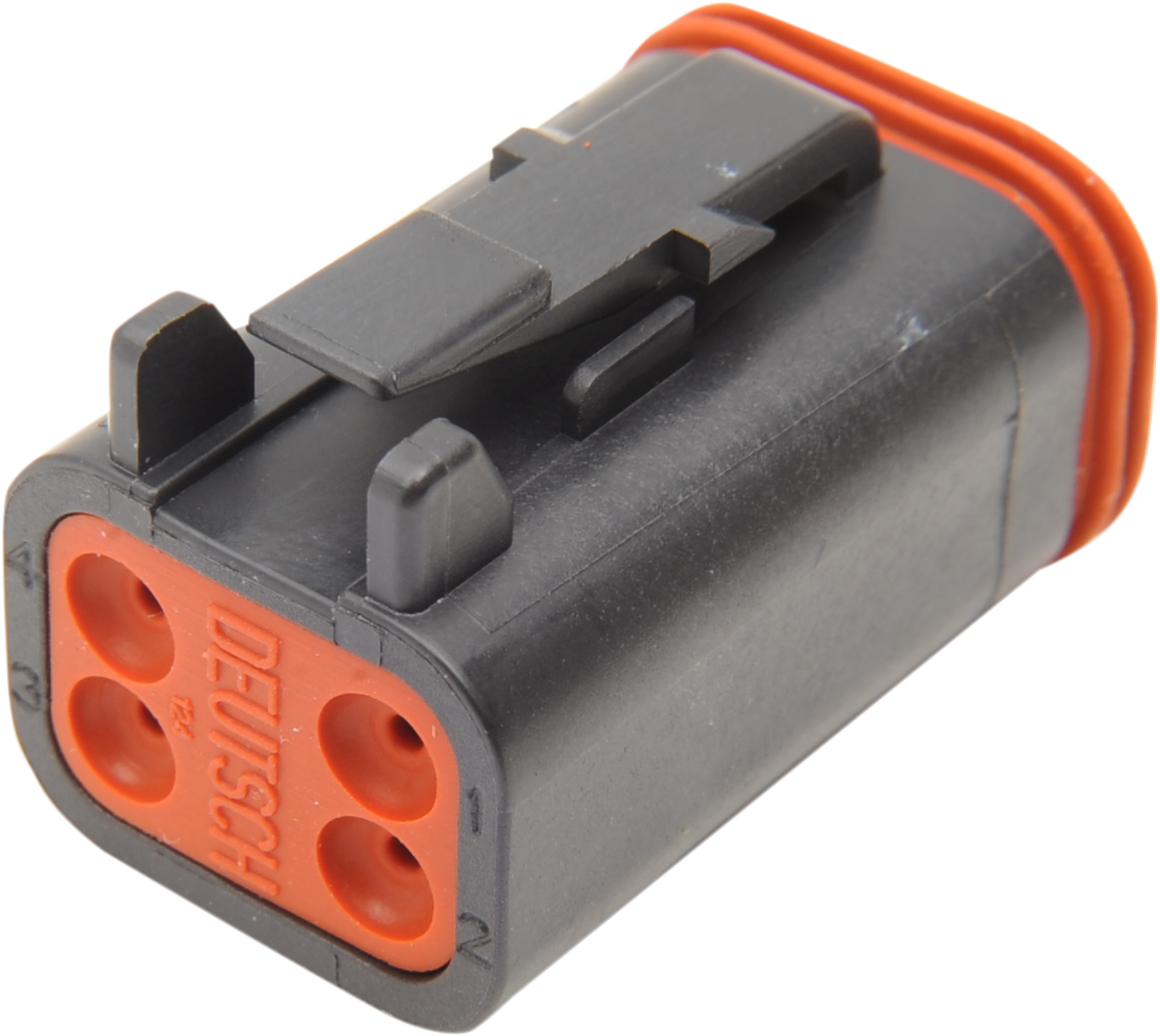 Namz Deutsch Receptacle DT Sealed Connector Component 4 Pin for Harley Davidson