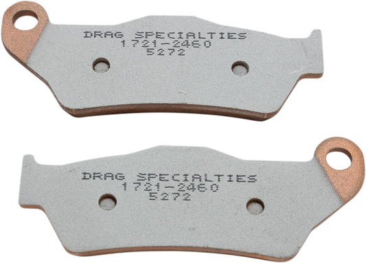 Drag Premium Sintered Metal Rear Brake Pads 2016-2020 Harley Street XG500 XG750