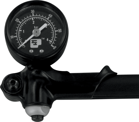 Progressive Suspension Mini 0-60 psi Gauge-Mounted Air Shock Pump for Harley