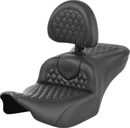 Saddlemen Roadsofa Honeycomb Gel Seat & Backrest fits 2023-2025 Harley Touring