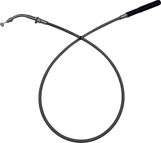 Fat Baggers EZ Install Silver Stock Upper Clutch Cable 2023-2026 Harley Touring