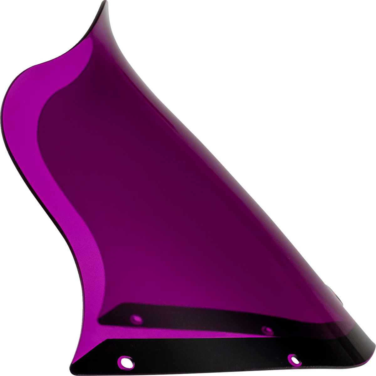 Klock Werks Kolor Flare 12.5" Purple Windshield fits Saddlemen S-RT Mini Fairing