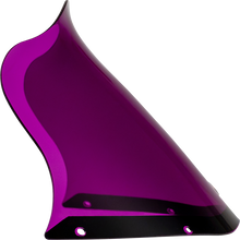 Klock Werks Kolor Flare 12.5" Purple Windshield fits Saddlemen S-RT Mini Fairing