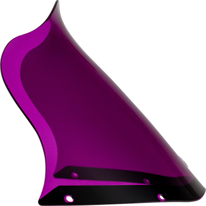 Klock Werks Kolor Flare 12.5" Purple Windshield fits Saddlemen S-RT Mini Fairing