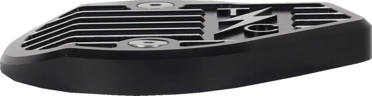 Thrashin Supply Finned Black Cam Cover for 2023-2024 Harley Touring TSC-3029-4
