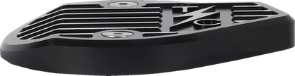 Thrashin Supply Finned Black Cam Cover for 2023-2024 Harley Touring TSC-3029-4