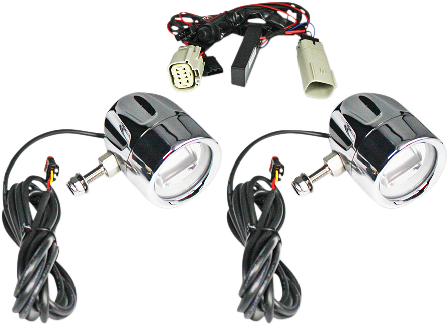Custom Dynamics LED Probeam Halo Fog Lights  for 2014-2024 Harley Road Glide Tri