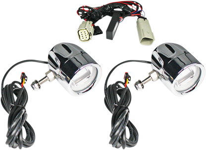 Custom Dynamics LED Probeam Halo Fog Lights  for 2014-2024 Harley Road Glide Tri