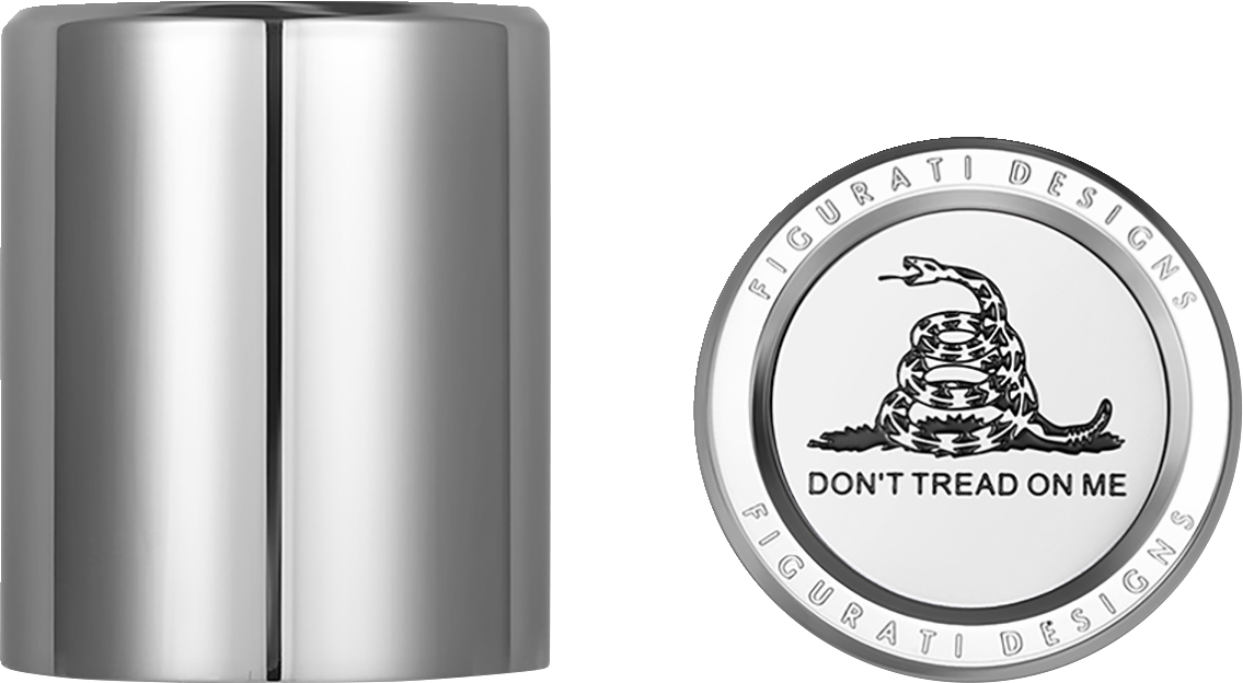 Figurati Don't Tread on Me Short Magnetic Docking Hardware Covers for Harley