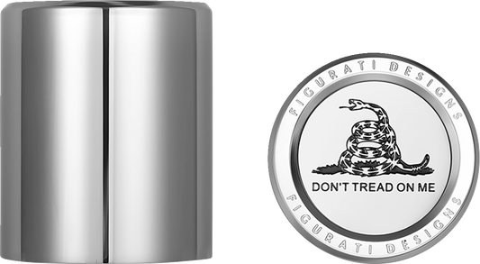Figurati Don't Tread on Me Short Magnetic Docking Hardware Covers for Harley