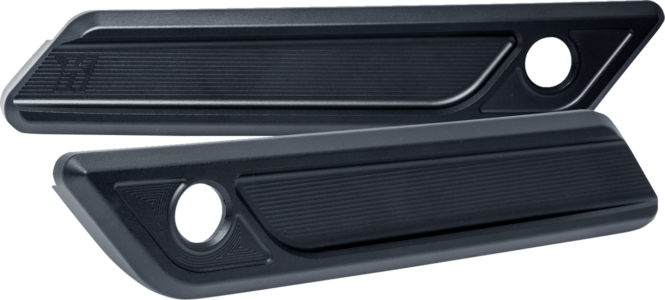 Kodlin Black Slant Saddlebag Latch Covers fits 2023-2025 Harley Touring K59490