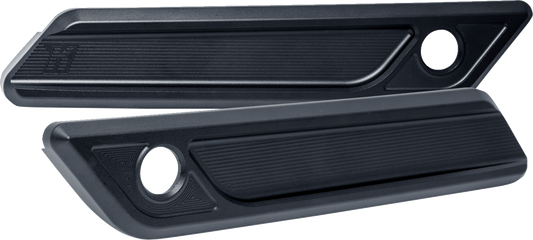Kodlin Black Slant Saddlebag Latch Covers fits 2023-2025 Harley Touring K59490