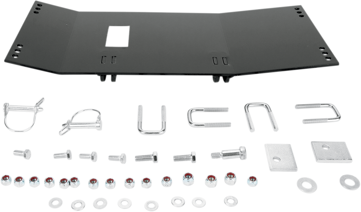 Moose ATV Snow Plow Mount & Push Tube Kit 2005-2024 Polaris Sportsman 400 800