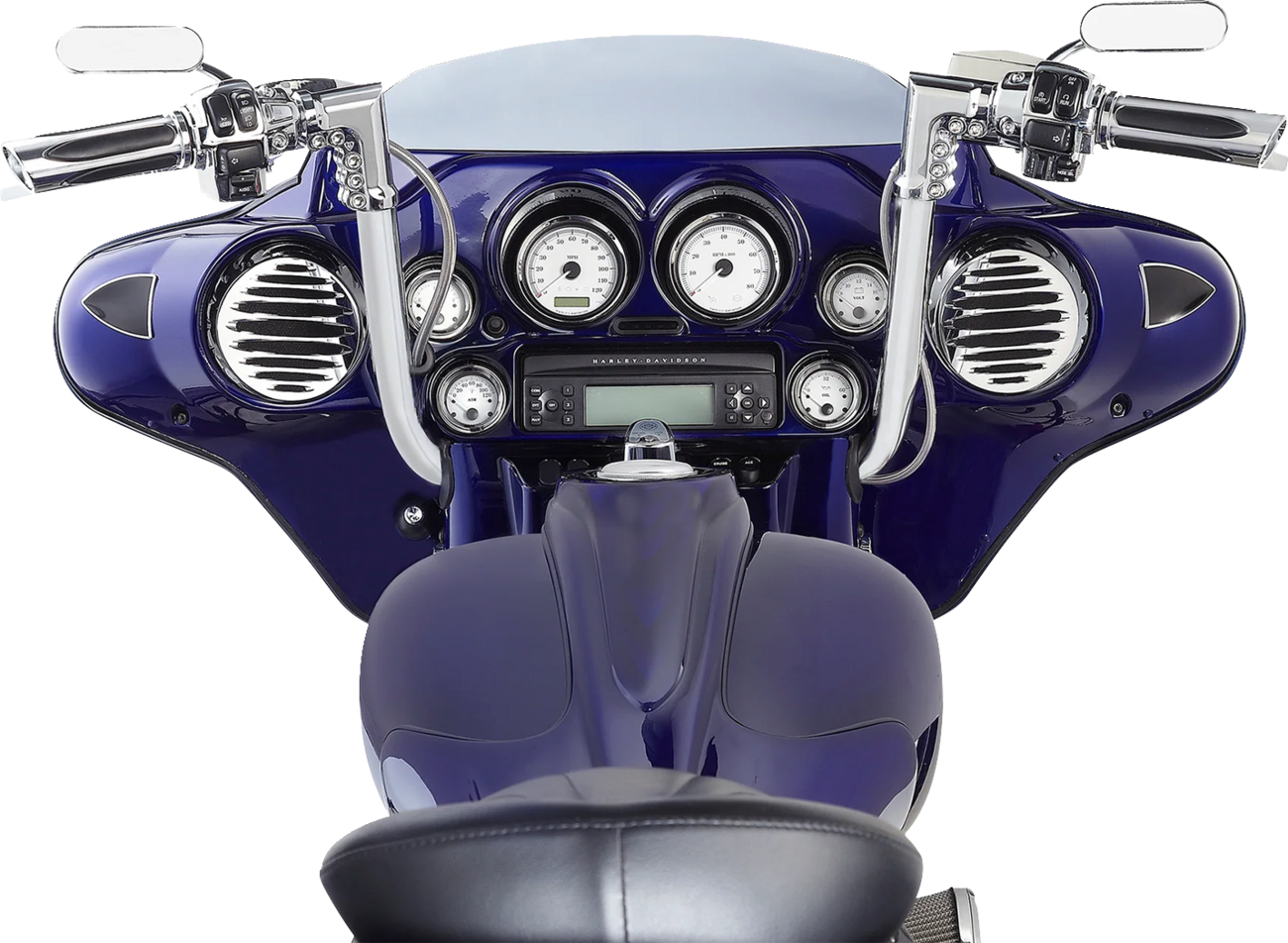 Arlen Ness Deep Cut Comfort Handlebar Hand Grips 23-24 Harley Road Street Glide