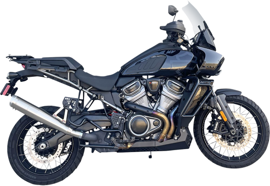 Bassani 4" Stainless Steel Motorcycle Slip-On Exhaust 2021-22 Harley Pan America