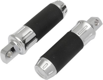 Drag Specialties Chrome Motorcycle Male Mount Foot Peg Set for Harley Davidson
