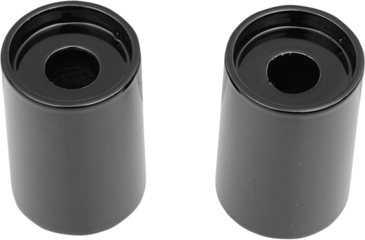 La Choppers 2" Black Universal Motorcycle 1-1/4" Handlebar Risers Extensions