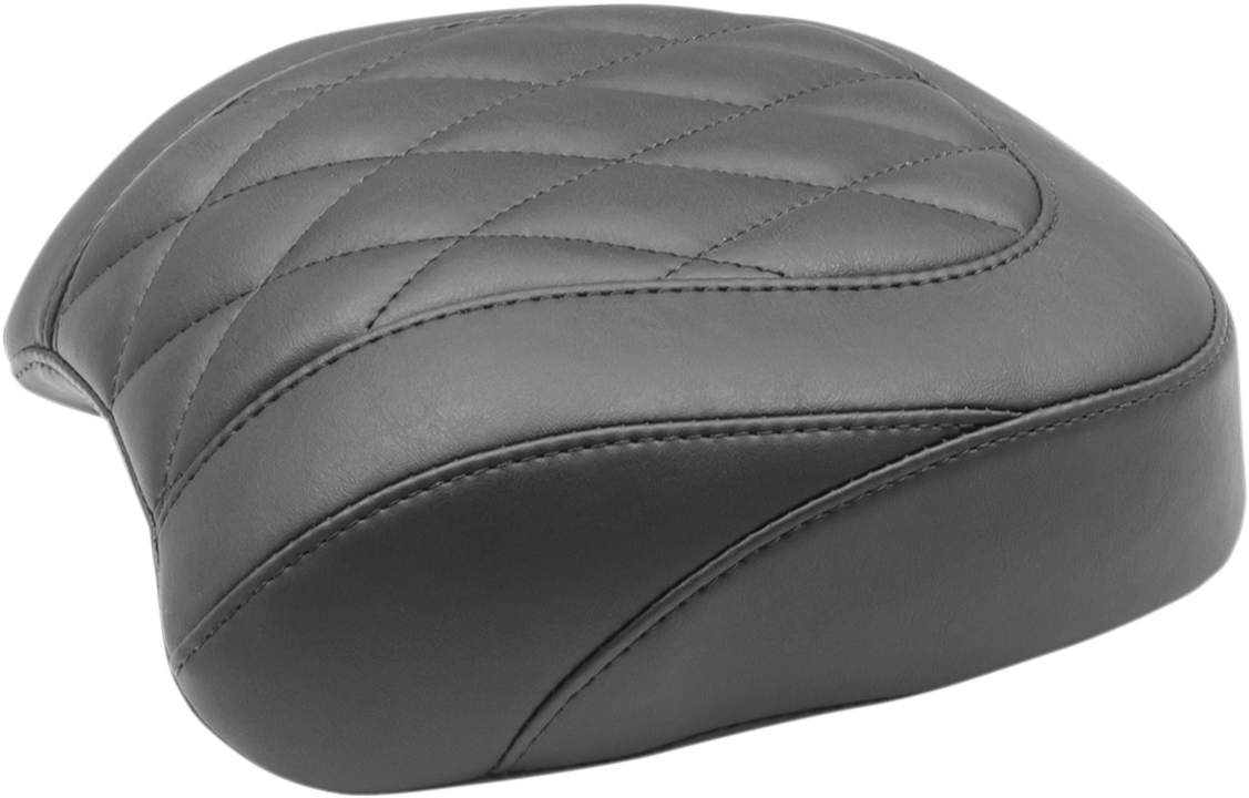 Mustang Wide Tripper Diamond Passenger Pillion Seat for 2018-2024 Harley Fat Bob