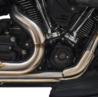 Vance & Hines Hi-Output RR Exhaust Brushed Heat Shield Kit for Harley Davidson