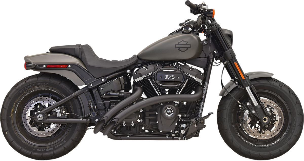 Bassani Radial Sweeper 2-2 Motorcycle Exhaust 2018-2021 Harley Softail FXST FXFB