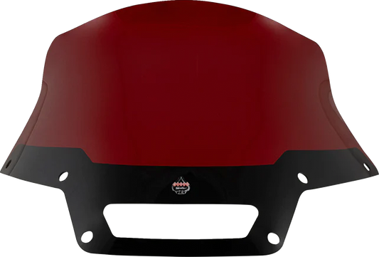Klock Werks Kolor Flare 8" Red Windshield 2022-2024 Harley Softail Low Rider ST