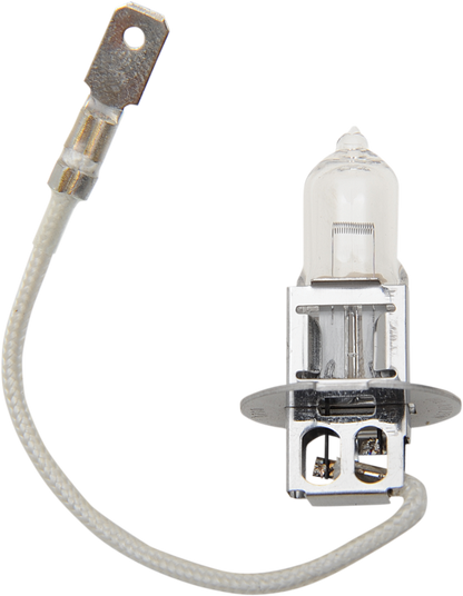 Drag Specialties White 35W Halogen PK22s H3 Front Motorcycle Headlight Bulb