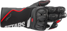 Alpinestars SP 365 Black Red White Motorcycle Riding Street Racing Mens Gloves