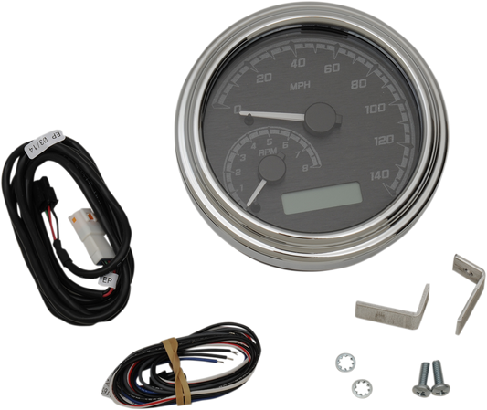 Dakota Digital MVX 140 Mph Tank Mounted Speedometer 11-19 Harley Road King FLHR