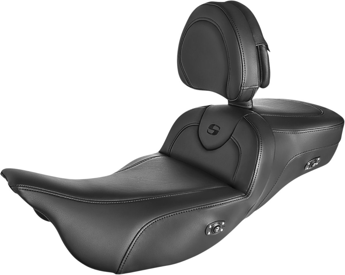 Saddlemen Roadsofa  Extended Reach Heated Seat & Backrest 2008-24 Harley Touring