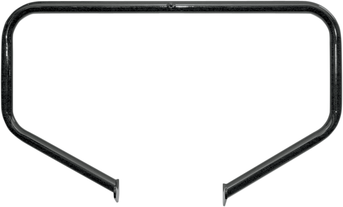 Lindby Black 1 1/4" Front Motorcycle Highway Bar for 2000-17 Harley Dyna Softail