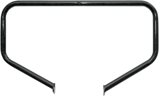 Lindby Black 1 1/4" Front Motorcycle Highway Bar for 2000-17 Harley Dyna Softail