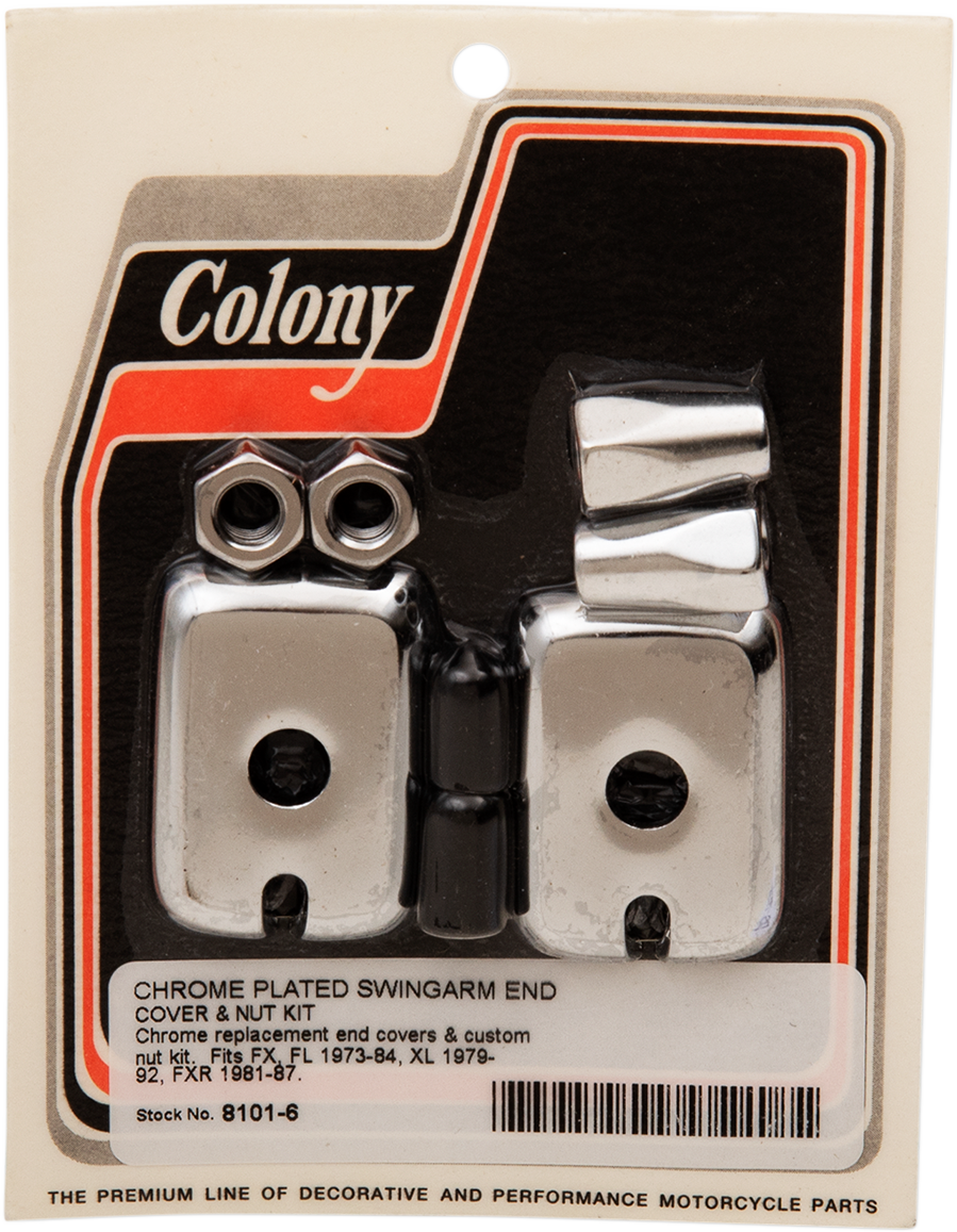 Colony  Rear Axle Adjuster Kit 1986-1996 Harley Davidson Sportster XLH XLC