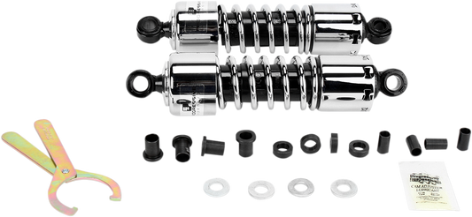 Progressive 412 Chrome 11" Standard Rear Shocks 1977-2003 Harley Sportster XLH