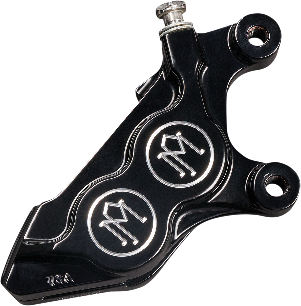 Performance Machine Front Right Side 4 Piston Brake Caliper for 2008-2021 Harley